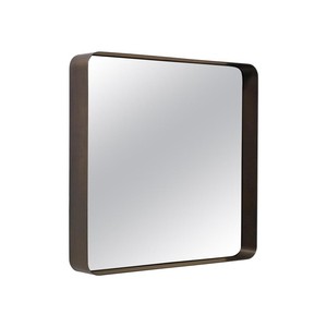 El diseño moderno del espejo de pared con borde plateado de lujo con calidad superior agrega un estilo sofisticado a su hogar - Product Image 4