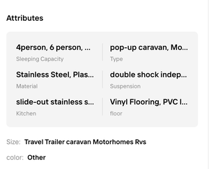 ดีที่สุด!! รถบ้านมือสองปี 2024 2023 2022 2020 รุ่น Keystones RV Hideout East 24FKS  รถพ่วงสำหรับเดินทาง  ให้ประสบการณ์ความสะดวกสบายขั้นสุดยอด - Product Image 6