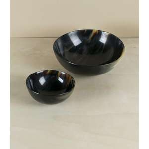Bols en corne de viking polis, écologiques, faits à la main, sans danger pour les aliments, art moderne, bols réutilisables, ensembles cadeaux - Product Image 6