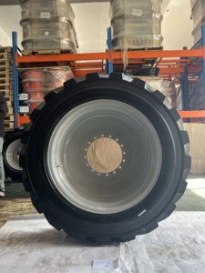 Neumático industrial de PU relleno de espuma 445/50D710 18PR, a prueba de pinchazos y sin mantenimiento, para plataformas elevadoras <span class=keywords><strong>Genie</strong></span> <span class=keywords><strong>Z80</strong></span> S120 S125 Z135 - Product Image 1