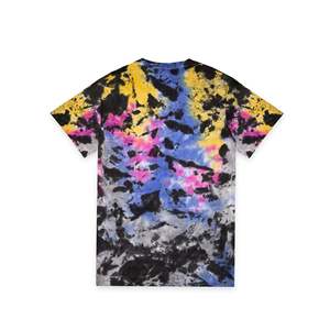   T-shirt Tie Dye 100% Coton Tricoté à Motif Uni avec Étiquette Personnalisée Imprimée, Respirant et Doté d'un Logo - Product Image 2