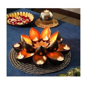 Handcrafted Gold Plated Bowls <b>Candle</b> Holder For Homes Decoration Wedding Diwali <b>Tealight</b> <b>Candle</b> Holder Diya For Diwali - Product Image 5