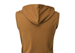 Meilleurs fabricants 100% coton polaire unisexe lourd respirant et à séchage rapide sweats à capuche sans manches zippés pour hommes à bas prix - Product Image 5