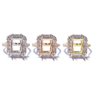 Nouveauté Bijoux Fins : Bague de Fiançailles et de Mariage Classique en Or Blanc 18 carats avec Diamant Naturel Taille Brillant de Qualité Supérieure - Product Image 4