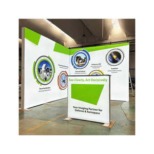 10 * 10FT/3*3M boîte à lumière double face cadre Tension arc Expo présentoir avec éclairage pour salons et expositions - Product Image 3