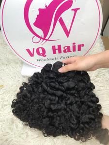 Nouveauté Extensions de cheveux en trame Remy vietnamiennes naturelles bouclées birmanes, couleur naturelle, sans enchevêtrement, sans perte, facile à entretenir, double machine - Product Image 4