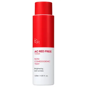 Coreano K-Beauty BOM Cosmetic AC Red Free Toner Dual Brightening prodotto antirughe lenitivo per la tua pelle