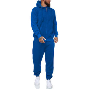 Chándal de color azul real Sudadera con capucha de invierno de poliéster de algodón de alta calidad con precio al por mayor Hecho en Pakistán - Product Image 3