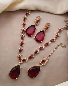 Joyería de gama alta, joyería artificial para mujer, collar, conjuntos de joyería de moda de Dubái 2026 - Product Image 5