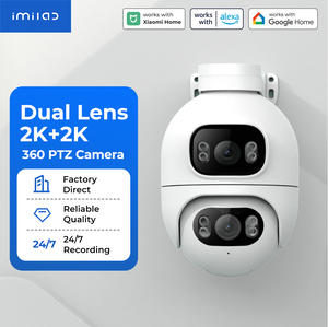 IMILAB Dual Lens 2K+2K 360 PTZ Security <b>Camera</b> with AI Tracking and Cloud Recording - Product Image 1