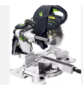 Sierra ingletadora deslizante de doble compuesto KS 120 T-LOC + Extractor de polvo CT 48: El mejor paquete nuevo de sierras eléctricas industriales para bricolaje en metal y madera - Product Image 1