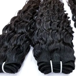 Di alta qualità indiano fascio di capelli umani estensione miglior prezzo sano naturale dei capelli umani fascio, 100% vergine dei capelli di estensione fornitore
