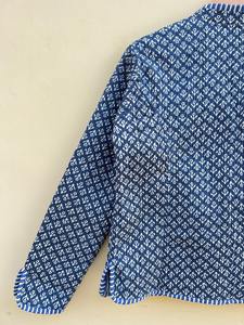 Patchwork matelassé vestes coton Floral Style bohème automne hiver veste manteau Streetwear Boho matelassé réversible veste - Product Image 3