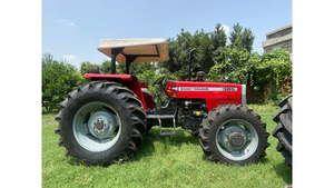 รถแทรกเตอร์เดินตาม Massey Ferguson 385 ขับเคลื่อน 4 ล้อ มือสอง เครื่องยนต์ดีเซล 85 แรงม้า ระบบเกียร์ ใช้ในสวนและฟาร์มได้ เหมาะสำหรับการส่งออก - Product Image 4