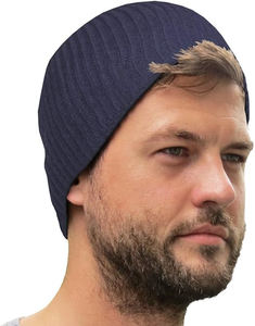 Nouveau style long à la mode broderie personnalisée Logo extérieur garder au chaud hiver mode bonnet chapeau - Product Image 1