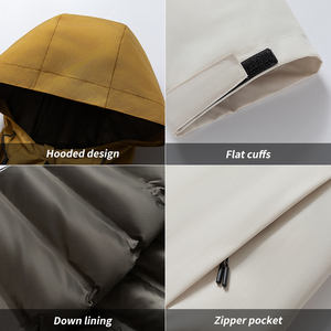 Chaqueta cortavientos resistente al agua Colorblocking personalizada para correr senderismo chaqueta de hombre con capucha - Product Image 6