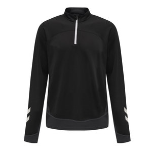 Survêtement athlétique 2 pièces avec fermeture éclair et logo imprimé pour hommes, vêtements de sport décontractés et d'entraînement pour l'hiver, au prix de gros - Product Image 2