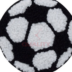 Los mejores accesorios de ropa, nuevo diseño, parches bordados de chenilla, superventas, tela de sarga, parches bordados de chenilla a la venta - Product Image 2