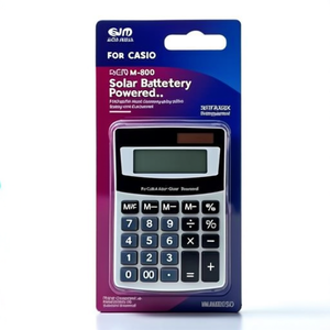 Calculadora de Escritorio CASIO MS-80F de 8 Dígitos, Alimentada por Energía Solar y Batería - Product Image 2
