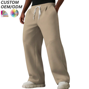 Pantalon décontracté pour hommes grandes tailles, respirant, infroissable, imprimé, avec cordon de serrage, en coton extensible, écologique, support OEM/ODM pour logo personnalisé - Product Image 6