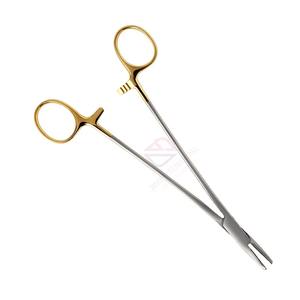 Pinza Portaagujas Curva Heaney Premium de 21 cm, Instrumento Quirúrgico de Acero Inoxidable para Cirugía Plástica - Product Image 4