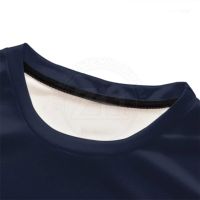 T-shirt à manches courtes pour homme en fibre de bambou 100% de haute qualité, tissu éponge respirant, design personnalisable, anti-boulochage, séchage rapide
