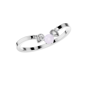 Anillo de compromiso de diamante cultivado en laboratorio de corte de pera de oro sólido de 14 quilates para mujer, joyería de regalo certificada IGI de estilo clásico - Product Image 3