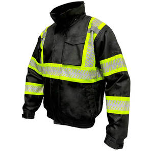 Vêtement de travail d'hiver à haute visibilité réfléchissant avec logo frontal imperméable et respirant - Product Image 6
