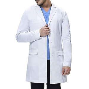 Uniforme de hospital de moda, bata de laboratorio para hombres, Doctor Spandex, secado rápido, transpirable, personalizable, venta al por mayor de fábrica - Product Image 2