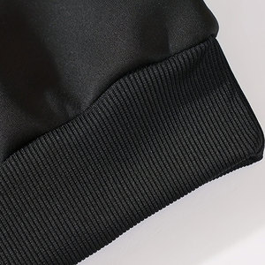 Sudadera Extra Grande de Estilo Minimalista, Corte Regular, Color Sólido, 100% Algodón, Tejido Cómodo para Invierno, Perfecta para la Moda Urbana Diaria - Product Image 6