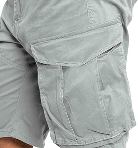 Respirant séchage rapide solide hommes Cargo Shorts tenue décontracté Service OEM de haute qualité Logo personnalisé et taille - Product Image 5
