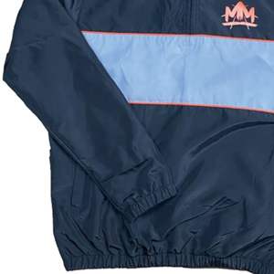 <b>Men</b> Nylon Windbreaker <b>Hoodie</b> Half Zip Lightweight Pullover Jacket Kangaroo Pocket Streetwear Sportswear - Product Image 4