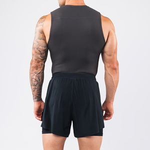 Camisetas Deportivas de Gimnasio y Fitness para Hombre, 100% Algodón, Logotipo Personalizado al por Mayor, Camiseta sin Mangas para Entrenamiento, Running y Culturismo - Product Image 2