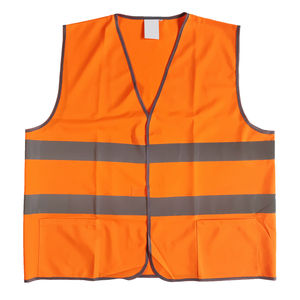 Gilet de sécurité haute visibilité le plus vendu, en coton durable, matériau réfléchissant en polyester, logo personnalisé, imperméable, service OEM ODM disponible - Product Image 4