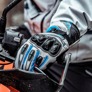 High Quality Customizable Leather Motorbike Gloves-Breathable Waterproof Outdoor Sports Gloves for Unisex Racing & Motocross - Product Image 3