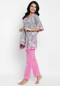 New Arrival 2 Piece Set Printed Three Quarter Sleeve <b>Summer</b> <b>Casual</b> <b>Dress</b> - Product Image 4