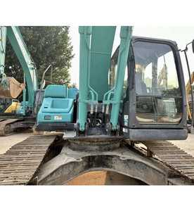 Excavatrice sur chenilles d'occasion Kobelco SK250D 25 tonnes, bon état, avec pelle et brise-roche, vente à prix avantageux - Product Image 6