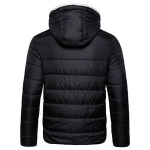 Veste polaire décontractée pour hommes de la meilleure qualité Manteau à bulles à manches longues Veste d'hiver confortable avec logo personnalisé pour la vente en gros - Product Image 2
