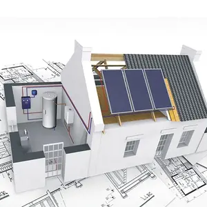 Hot sale solar energy panel heating thermal system solar hot water heating separated pressure heater