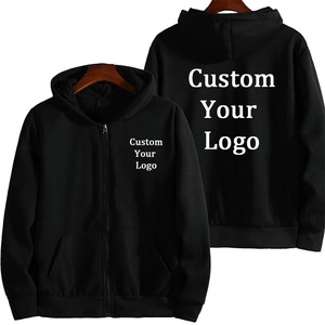 Custom DIY Logo Print Unisex <b>Track</b> Suits <b>Men</b> Women's Zipper Hoodies Loose Casual <b>Jackets</b> Sweatpants Hooded Pullover Fashion - Product Image 2