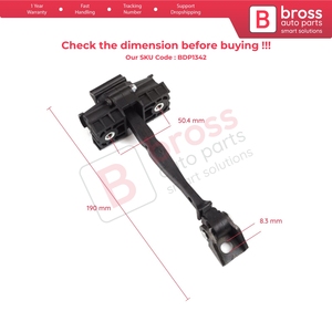 BDP1342 Frein de porte arrière, limiteur de sangle de verrouillage pour Golf MK7 5G 2012-2020 4/5 portes Alltrack Sportsvan Variant e-Golf 5G48 - Product Image 5