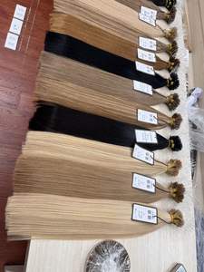 Cabello Remy de calidad de lujo que teje el cabello vietnamita crudo liso queratina de plástico sin desprendimiento sin enredos disponibles varios colores - Product Image 5