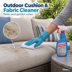 Spray detergente per cuscini da esterno 500ml senza candeggina, detergente per tessuti e tappezzerie da patio per divani, cuscini e guanciali da esterno OEM - Product Image 2