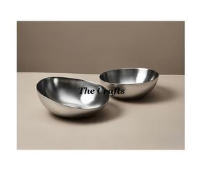 Cuenco para servir de acero inoxidable de diseño clásico, vajilla para fiesta de boda de forma redonda, cuenco de Chocolate a los precios más bajos - Product Image 5