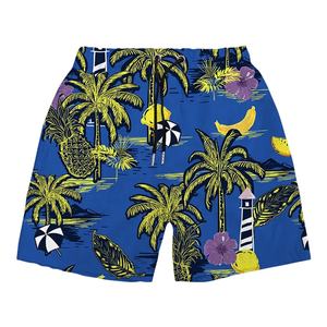 Maillots de bain pour hommes 2026 en polyester à séchage rapide et respirant, avec motifs floraux personnalisés par sublimation, vente en gros - Product Image 4