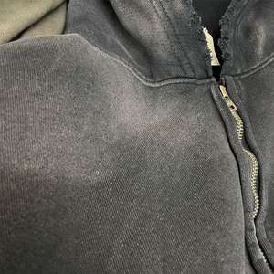 Sweat à capuche imprimé en molleton français 100% coton, lavé à l'acide, vintage, lourd, ample, pour homme, sur mesure OEM - Product Image 4