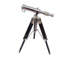 Telescopio náutico con trípode de aspecto plateado elegante para laboratorios de ciencias náuticas para fines educativos a bajo precio moq barato - Product Image 6