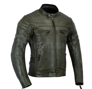 แจ็กเก็ตหนังสำหรับผู้ชายแบบบางระบายอากาศได้ดีและกันน้ำได้ออกแบบได้ตามต้องการจากปากีสถาน - Product Image 1