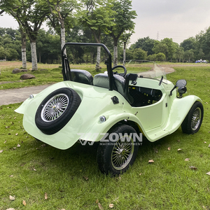 Özelleştirilmiş klasik elektrikli Mini nostaljik araba 2 kişilik elektrikli araç Mini Retro küçük spor araba satılık - Product Image 5