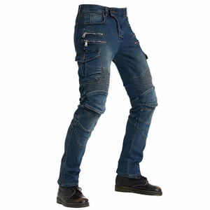 Jeans de moto en denim pour hommes de haute qualité pantalons de moto de protection pour équipement de course pour Motocross et Touring Service OEM disponible - Product Image 1